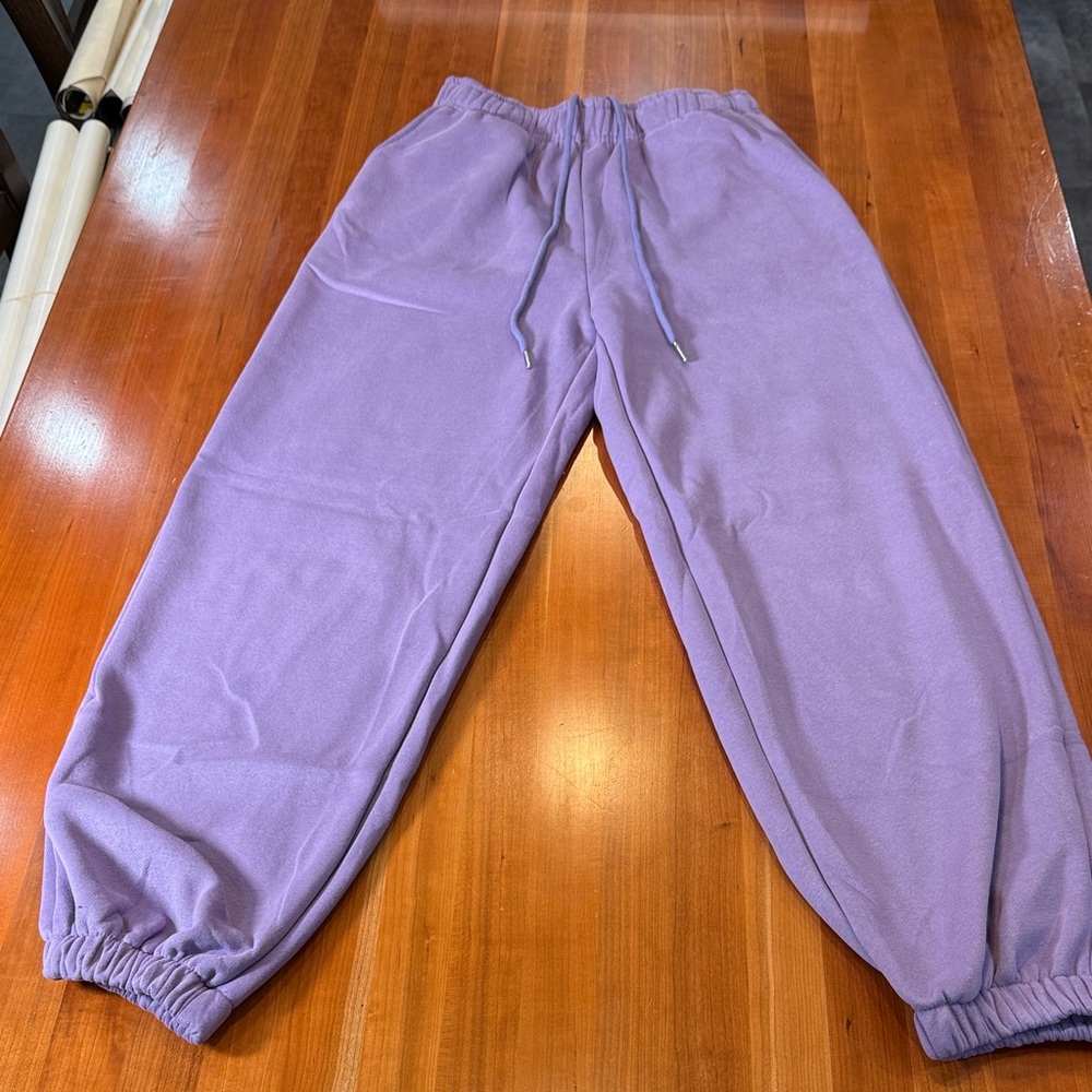 Purple Kids Jogger Pants